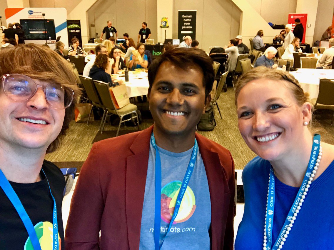 multidots's tweet photo. Multidots participated in @wordcampseattle with full vigor. Our tool #SpeedoMeter is garnering huge attention by the community people. We are very glad and thankful to @Pressable for helping Multidots feel more comfortable at WordCamp.

#wcsea #Multidots #WordCampSeattle https://t.co/0kKnATgBMO