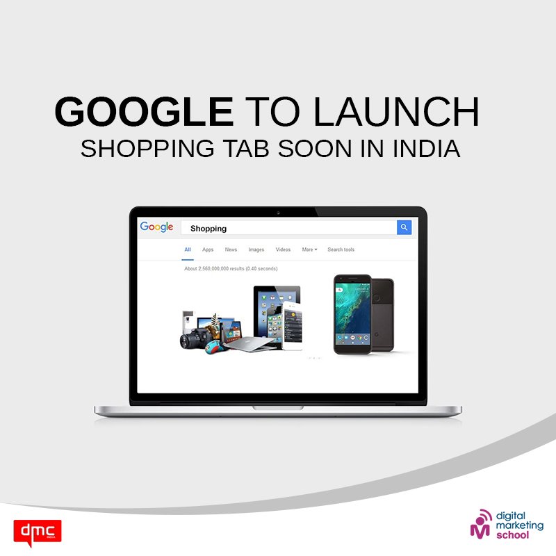 DMSHyd's tweet photo. Google will soon launch its ‘Shopping’ tab in India which will allow users to search for products to buy and directing them to merchant websites or e-commerce platforms for product listings!

#GoogleShoppingTab #SearchEngine #Google #LatestTechNews #DMS https://t.co/fHPC5lTe38