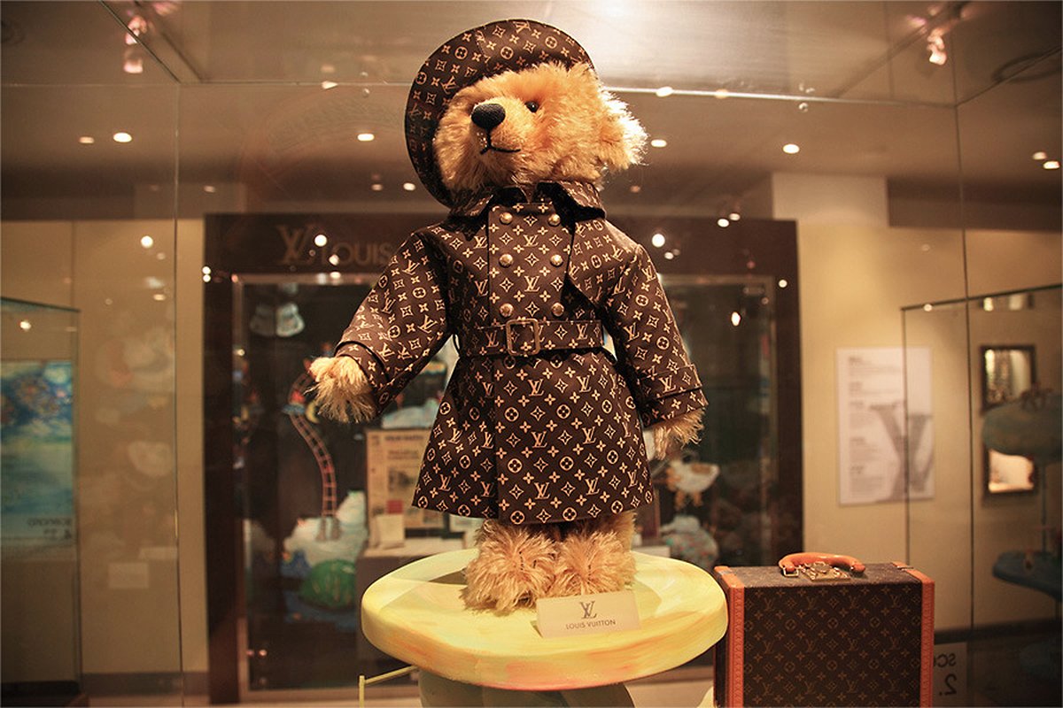 Steiff Louis Vuitton Teddy Bear