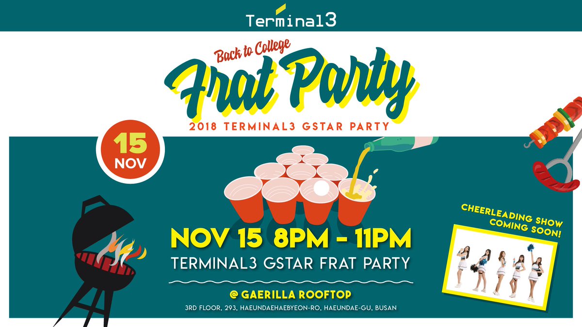 KBKim13's tweet image. Meet Terminal3 at @Gstar_GameShow on Nov 15th - 17th in Busan, Korea! Visit us @ Booth J21 and get to know how we can help you #publish, distribute, #monetize, and scale video #games globally. Our team has been preparing our annual #gstarparty for game industry executives. Signup