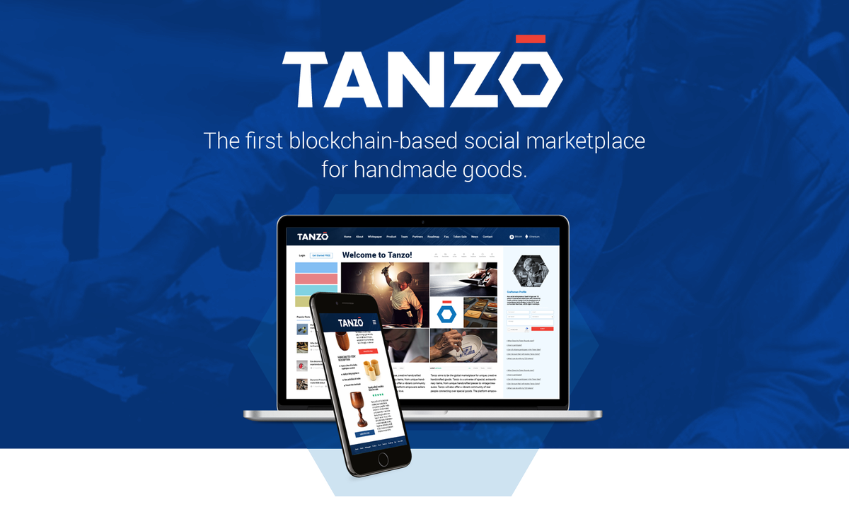 TANZŌ is a first of its kind social marketplace for handmade goods, where crafters are protected and craftsmanship is guaranteed. Our main goal is to become a social platform, based on a completely trusted system, which ensures that all parties are equally protected.