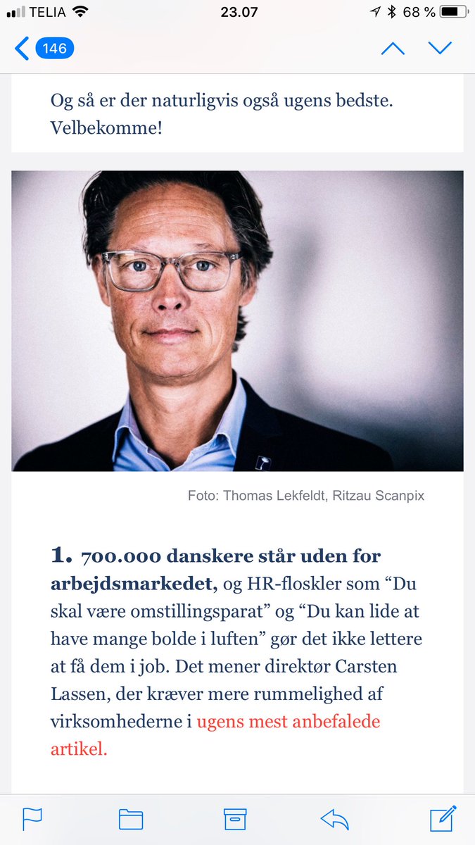 Ugens mest læste artikel på Zetland - vi kæmper videre om at få 1 mio mennesker med autisme i arbejde. Tak for opmærksomheden
#MondayMotivation #specialisterne #diversitet #inklusion #dkpol
zetland.dk/historie/sevM9…