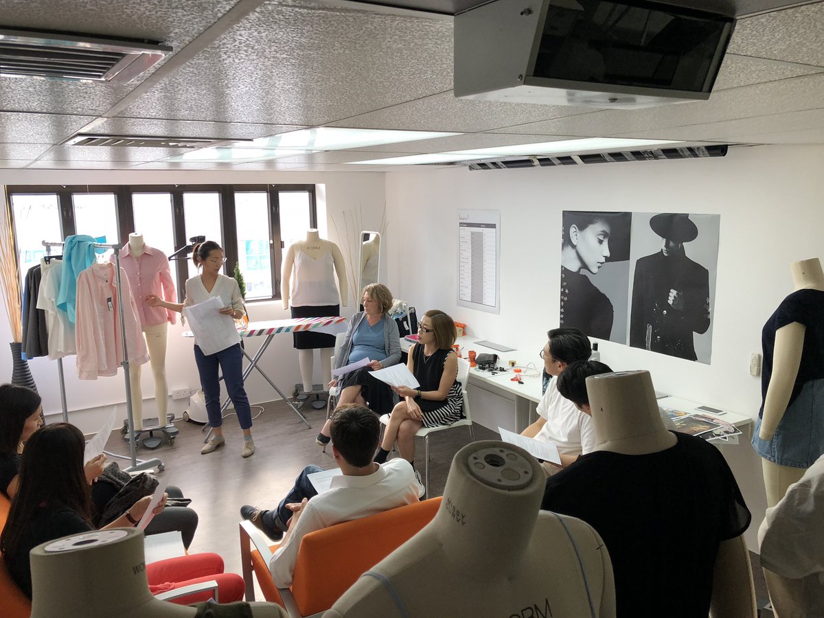 MotifLearning's tweet photo. The MOTIF team prepping for filming of our next course “How to Prep and Run a Fit Session”! Filming starts tomorrow with our @Alvanon experts May Fong and Emily Robertson Hood. #Fitsession #appareltraining https://t.co/pmF3NuV6yy
