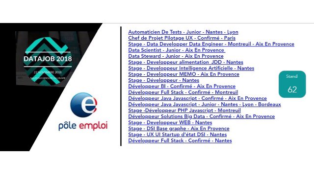 ProPulsion95's tweet photo. RT sfrere17: #Jobs 🧐 Grâce à nos programmes #IA 🤖 #UX #OpenInnovation 🚀 + de 20 #offres #Data à pourvoir ‼️ RT bienvenus + rdv datajobparis le 22/11 👍 https://t.co/107ZmhUgAR #ProPulsion95