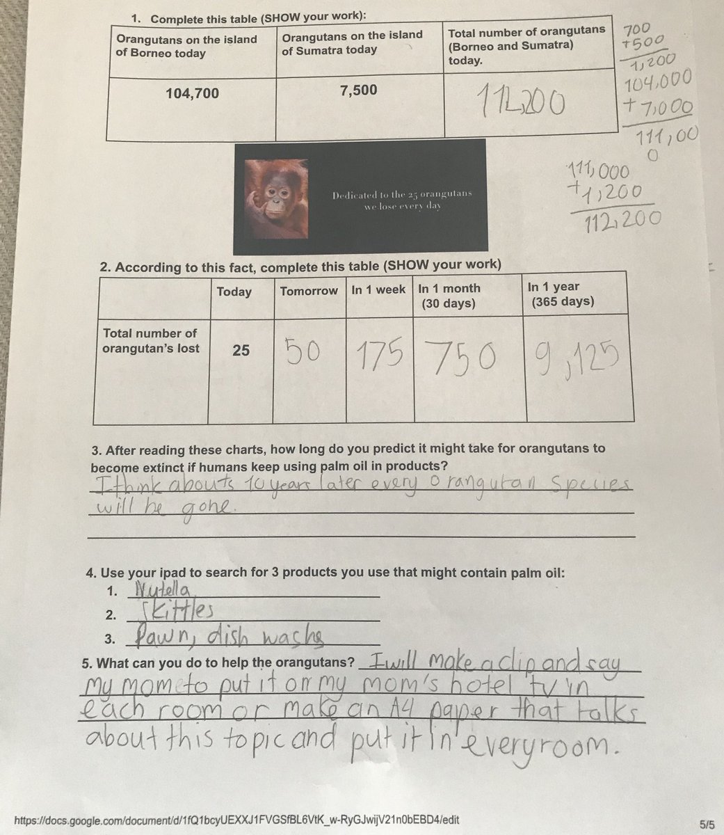 innovative_inq's tweet image. Our first activity based on @IcelandFoods @rangtanforest palm oil video. More #inquiry coming soon! #ishcmcib #cognitaway #studio4