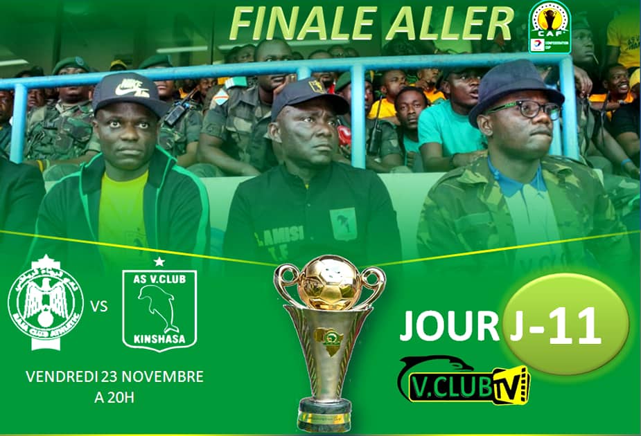 VclubT's tweet photo. #FINALE_Aller
#RAJA🆚https://t.co/hoVevJ7g9y
#JOUJJ_11
La finale allée est prévue, le vendredi 23 novembre à 20h00 de Kinshasa.
A nous la CAF !
#VeaTv https://t.co/wy6qvl0i0x