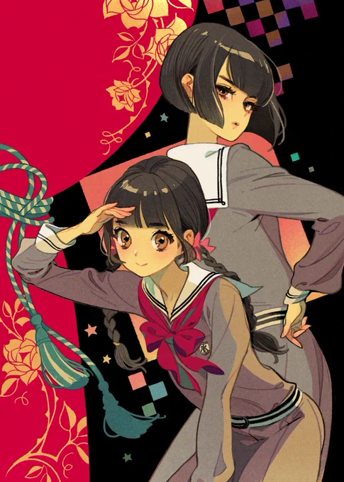 書影公開されたので。
彩藤アザミさんの『昭和少女探偵團』の装画を担当しました。 デザインは川谷康久さんです。
(新潮文庫nex 11月28日刊 )https://t.co/ts8Dw1APRU
昭和6年、女学校が舞台のミステリです。ピンとくる方は是非!

一枚目はタイトル込み、二枚目はタイトルの無いバージョンです。 