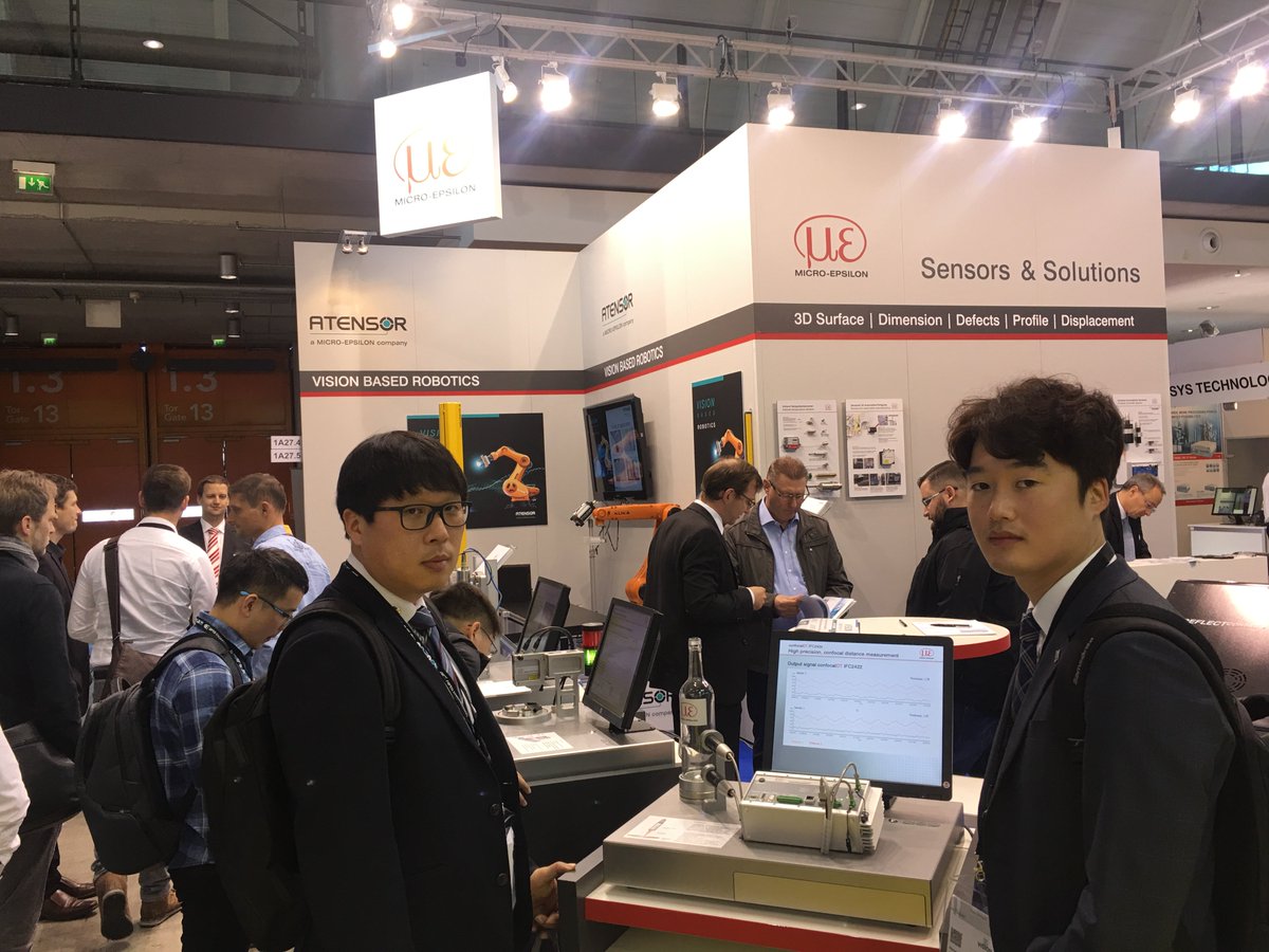 kaissensor's tweet image. VISION Show #MicroEpsilon 부스 #VISION2018