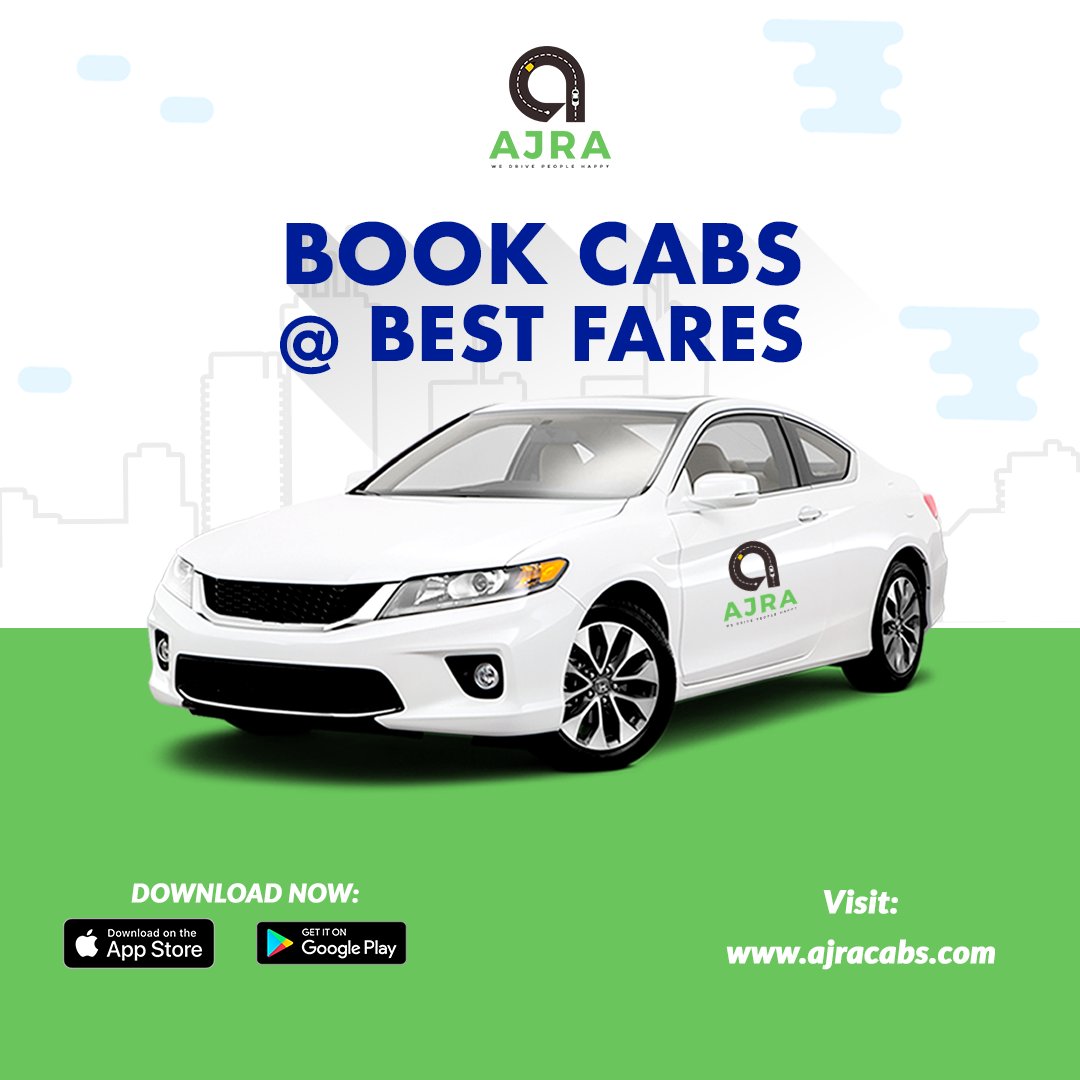 #Ajra Cab services offering the best #fares for online #cabbooking at your nearby your location in #Mangalore city. 
Download the app now! bit.ly/2LvxCBr apple.co/2wrMj3c

#safe #privatetaxi #android #mobileapp #travelguide #AjraApp