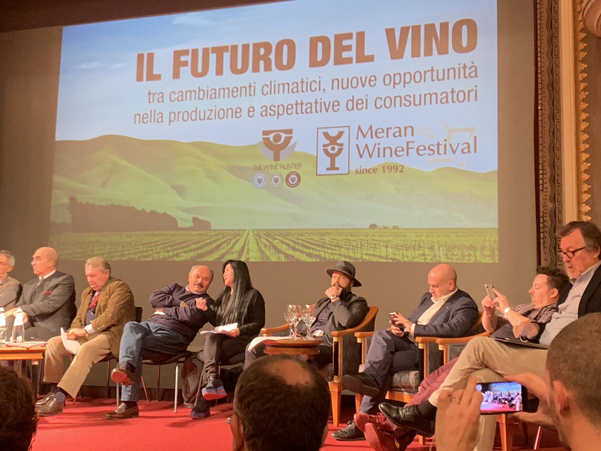 #meranowinefestival last day ... same procedure as every year :) talks, networking and wine. with great people