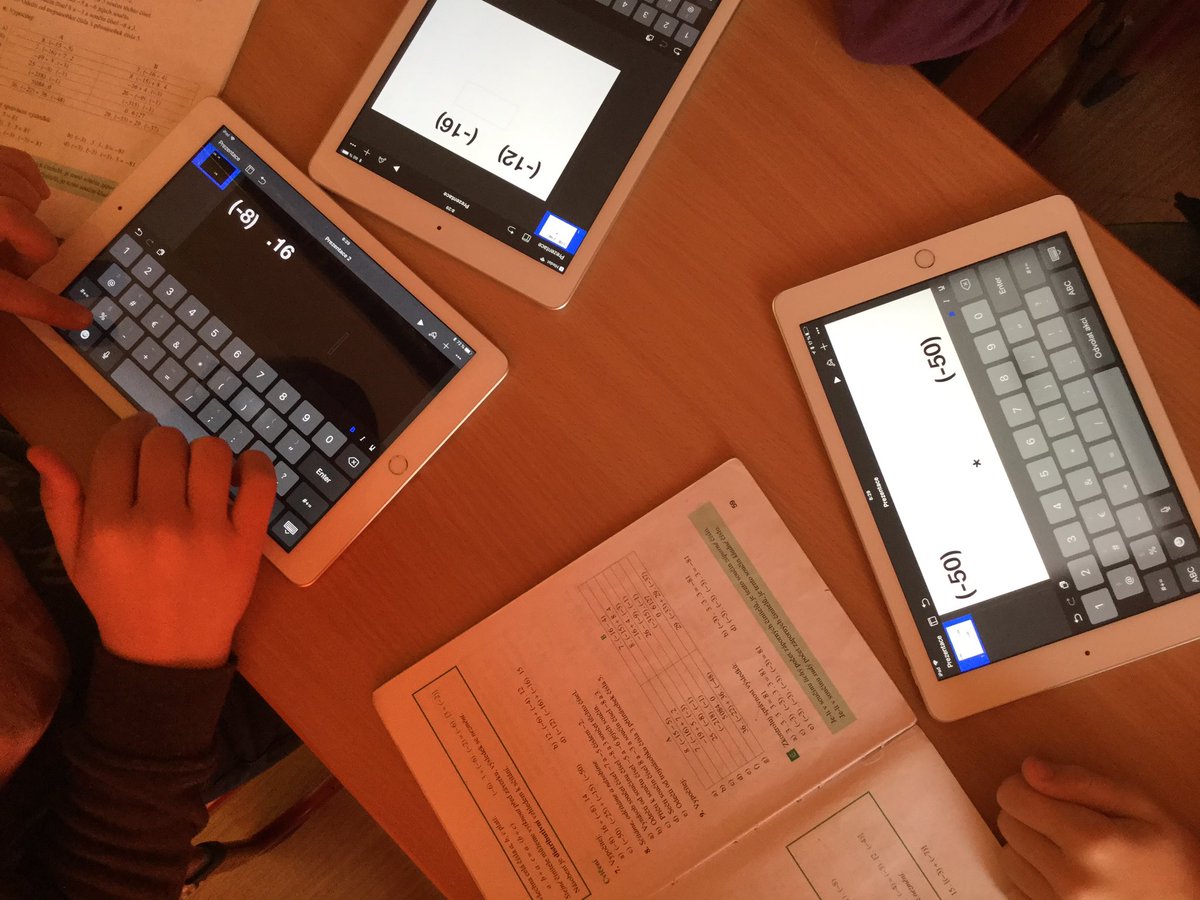 Libor_Klubal's tweet photo. Animujeme pravidla počítání s celými čísly. #keynote #mathipad #ucimemoderne #ipadmoravka #magicmove #zsstitina #iskolstvi https://t.co/HfpvZAZ4f5