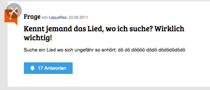 Mudditanzt01's tweet photo. Ach, das kenn ich. Refrain: Dödeldidadödeldududadidö. Das singt dieser Sänger mit der Hose. Seine Freundin heißt Dings. Oder meintest Du den anderen? Da geht der Refrain aber so: Dumdideldö Dödö Dumdideldö. Der ist so zwischen 20 und 60 Jahre alt und hat hell bis dunkle Haare.😩 https://t.co/V2TYZmK1Oq