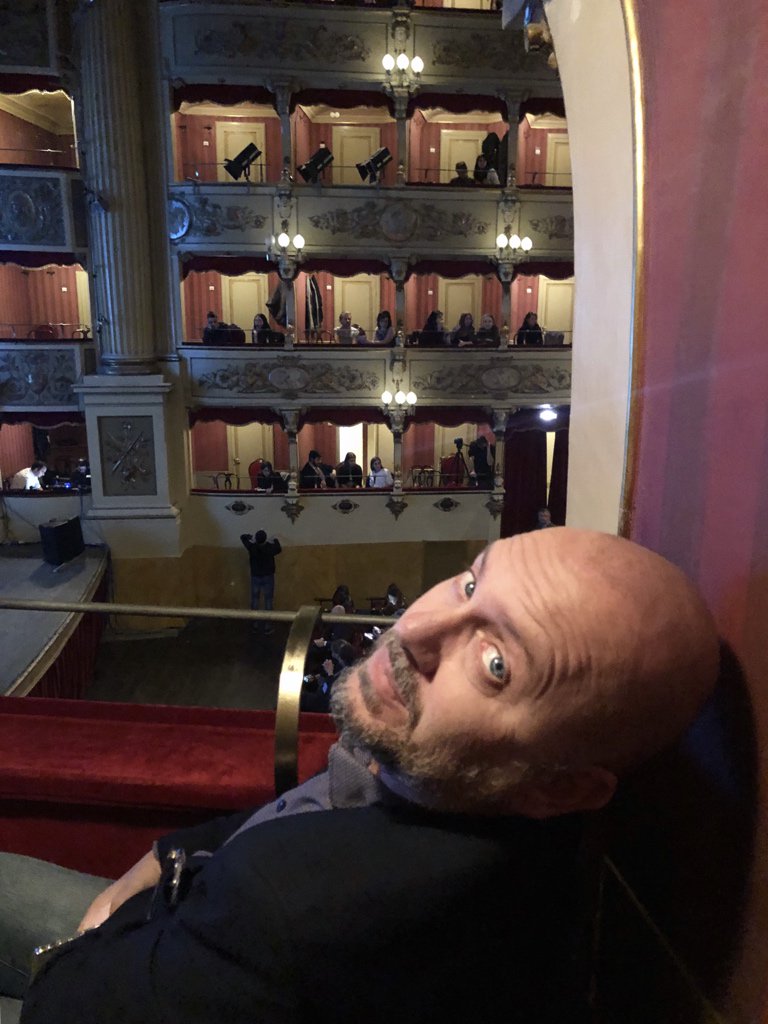 marcosalvati's tweet photo. Grazie a @matthewbigs e a @gianlucaneri per l'invito e la splendida accoglienza a #mia18 #fdr18
E grazie anche a due amici: @RobertoBurioni e @laura_campiglio 

@festadellarete https://t.co/BzSshfIUB4