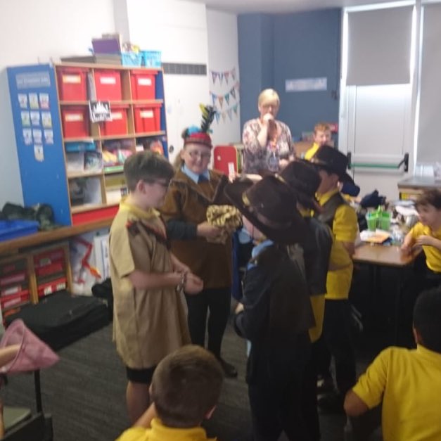sandaigprimary's tweet photo. P6 have been enjoying their visits from GEAAP over the last 2 weeks. They have been working with the children to reduce the harm associated with the use and misuse of alcohol. Here they are role-playing: #geaap #alcoholmisuse #education https://t.co/jWMjf3Baok
