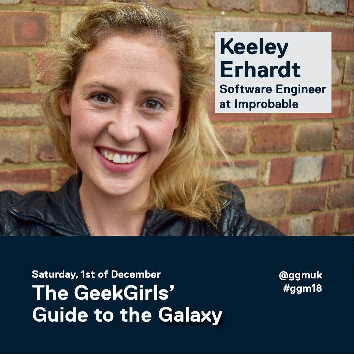 ggmUK's tweet photo. ☀️ Morning! ☀️ To brighten up your Monday we've got even more speakers to announce for our #ggm18 conference. First up: @KeeleyErhardt from @Improbableio will be on stage to talk Creating Virtual Worlds in Gaming 👾 🎮 Grab your ticket here: https://t.co/RFBijZzHde https://t.co/pe095mHjSA