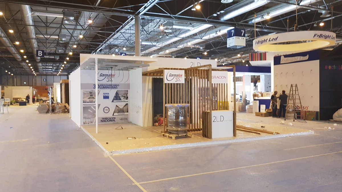 2LD_led's tweet photo. ¡Buenos días! #FelizLunes Hoy trabajaremos en los últimos detalles de nuestro stand en @Matelec_ . Visítenos del 13-16 de noviembre! #2LD #liveinlight @gracionlighting #Garmalux https://t.co/oFW8nMmL0z