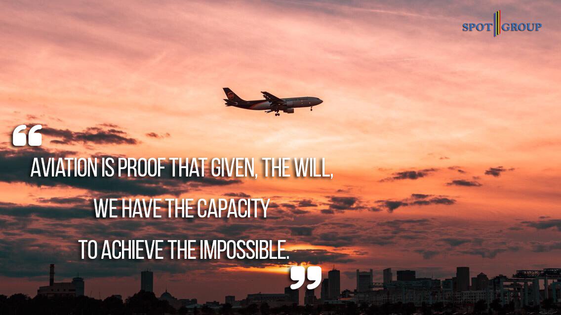 Spot_Group's tweet photo. Fly and you will catch the swallow. ✈️
#SpotGroup #Aviation #bizav #MondayMotivation #Motivation #quoteoftheday #MondayMorning https://t.co/lvmD35sM5R