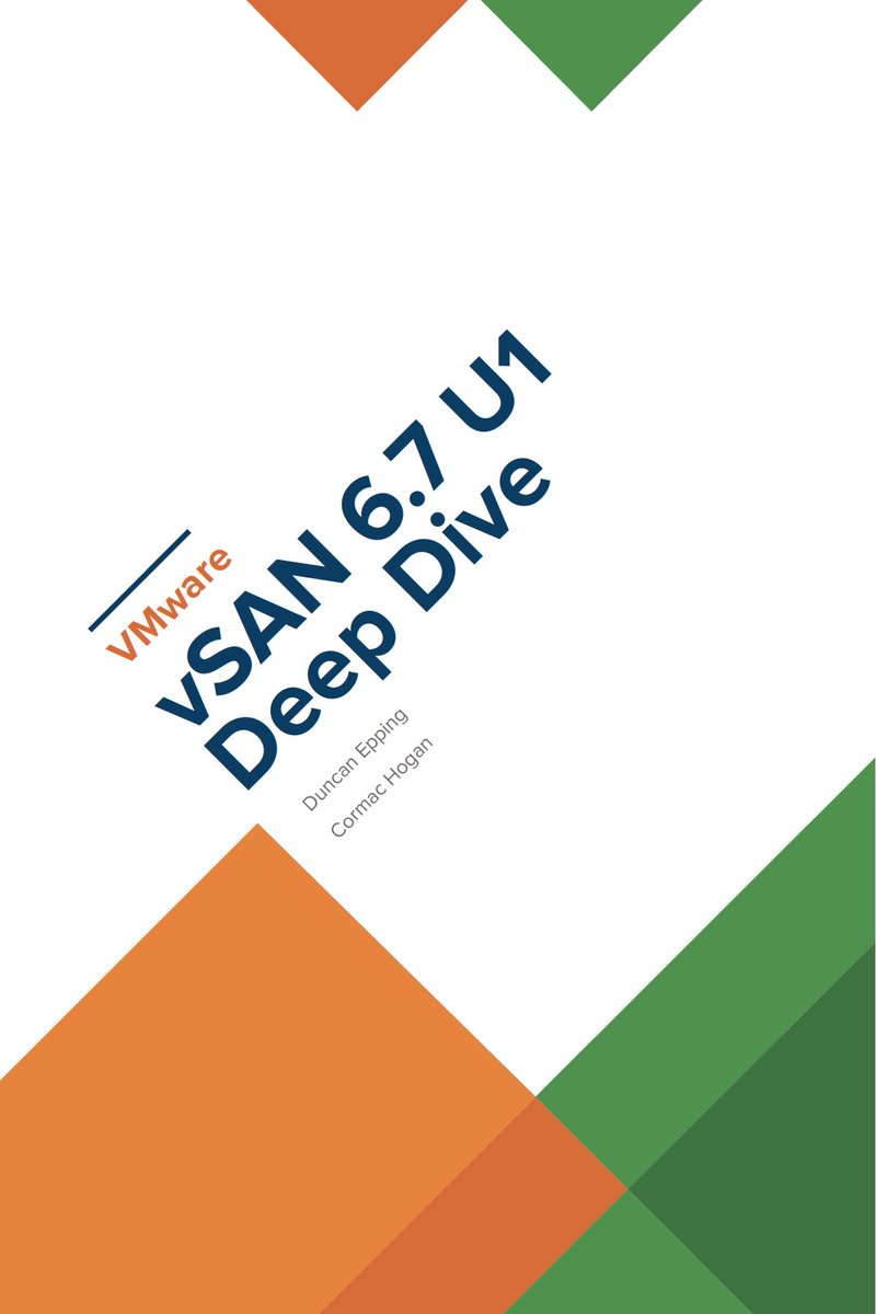 DuncanYB's tweet image. As we are waiting for the first review to be dropped in our inbox, we are just reviewing the cover of the vSAN Deep Dive book. Following the same path as the @HostDeepDive and @ClusterDeepDive book of course.