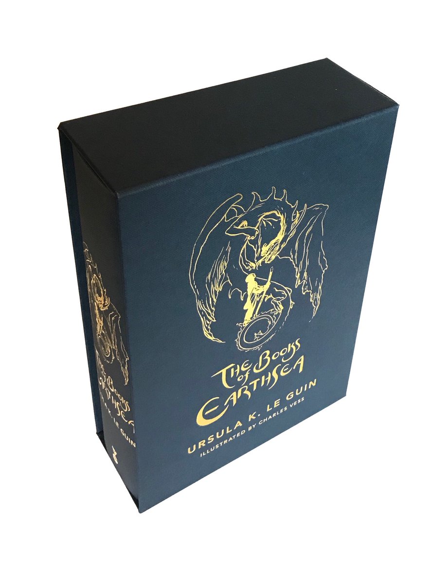 AnderidaBooks's tweet photo. #TheBooksOfEarthsea by @ursulaleguin A few U.K. limited editions left. Signed and numbered by Illustrator #CharlesVess. https://t.co/3eajecdEW9 https://t.co/ItXB9Zmt8N