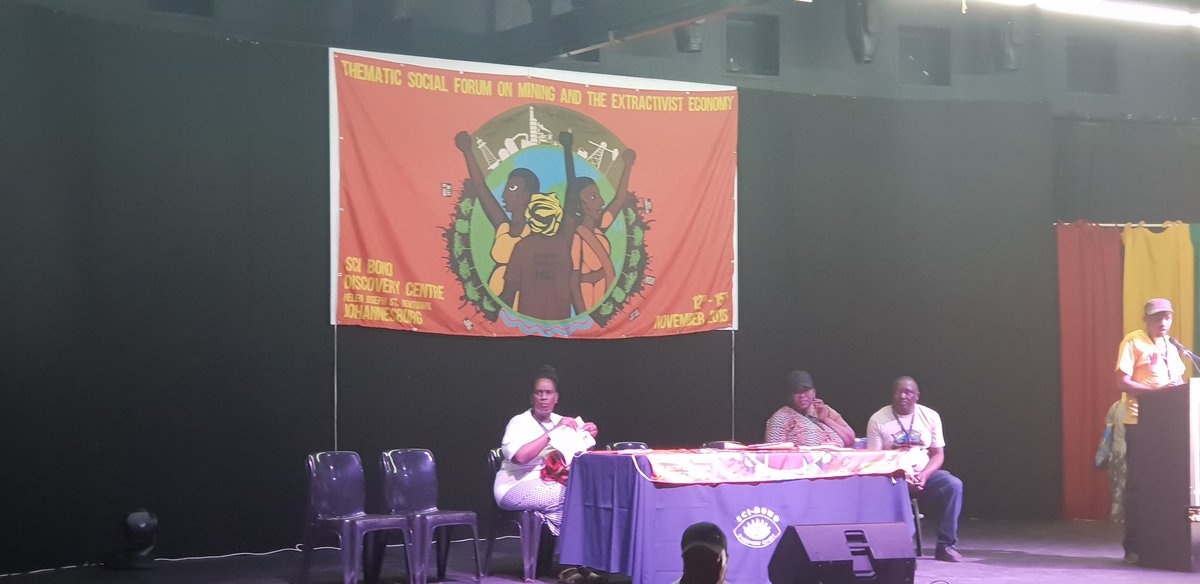 Mfundvo's tweet photo. The Thematic Social Forum on Mining and the Extractivist Economy #wsf2018 begins todays in Johannesburg @OxfamSA https://t.co/dkRz20fImp