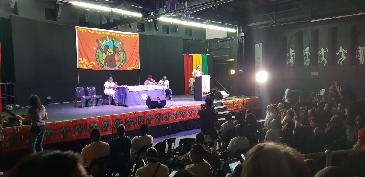 Mfundvo's tweet photo. The Thematic Social Forum on Mining and the Extractivist Economy #wsf2018 begins todays in Johannesburg @OxfamSA https://t.co/dkRz20fImp