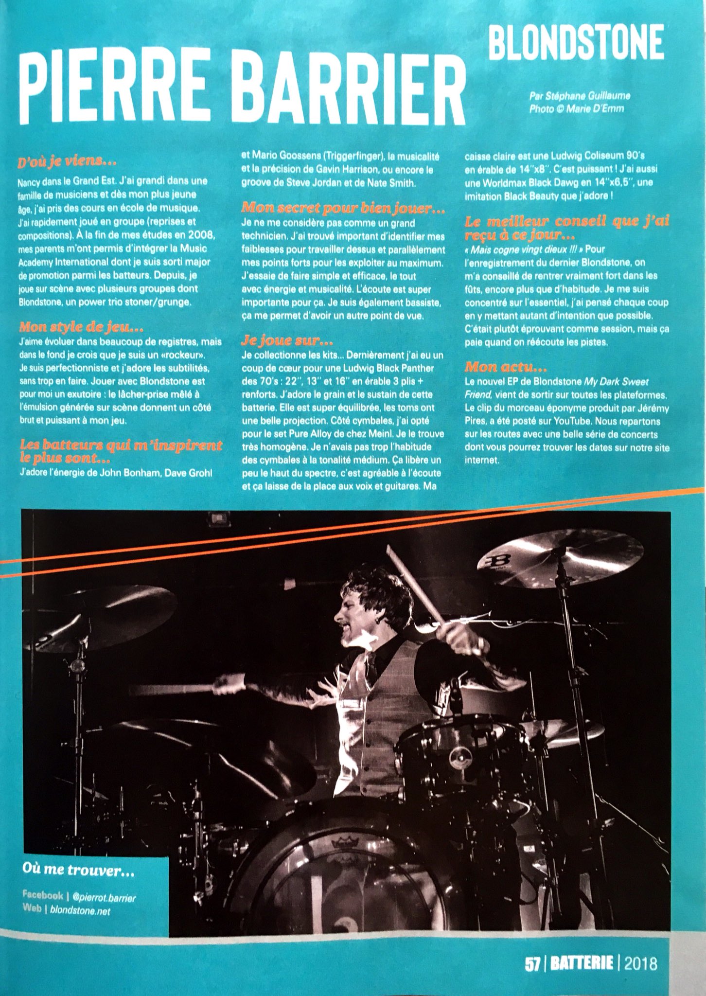 Blondstone On Twitter Itw Pierre Barrier Dans Batteriemag