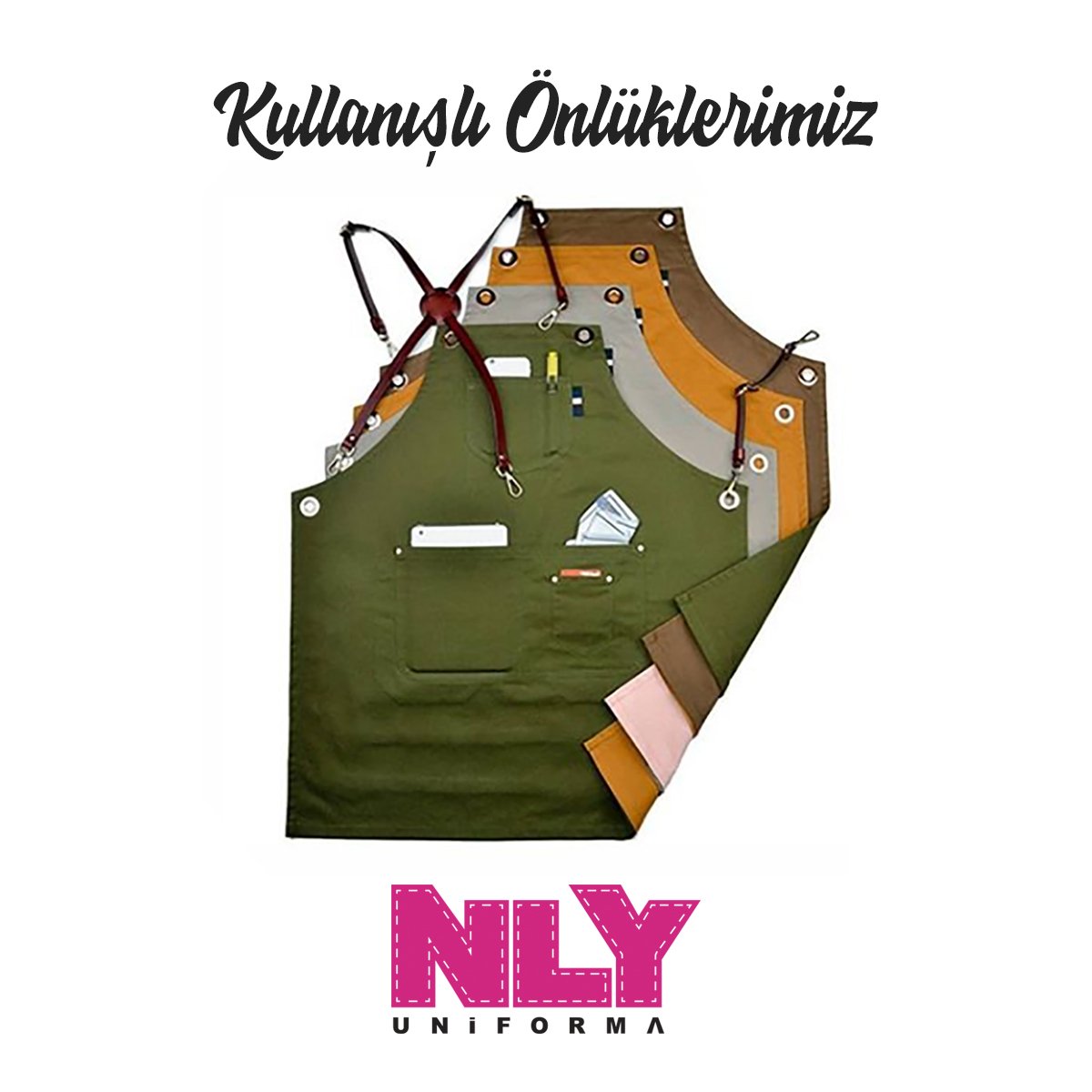 nlyuniforma's tweet photo. Kullanışlı önlüklerimiz görücüye çıktı. Biri mutlaka tam sizin işinize göre.

#forma #üniforma #önlük #apron #uniform #design #nlyuniforma #antalya #chef #asci #aşçıceketi #aşçıönlüğü #şef #servisönlüğü #mutfak 

🌐 https://t.co/4VWb9ysj3N 
📞 0242 325 12 12
✅ 0545 325 12 12 https://t.co/W6iV50Q1Go