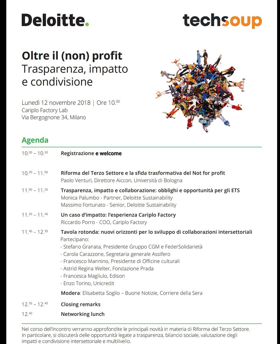 paoloventuri100's tweet photo. Oltre il (non) profit.. #frapoco a Milano. https://t.co/t0q9pKPdS0