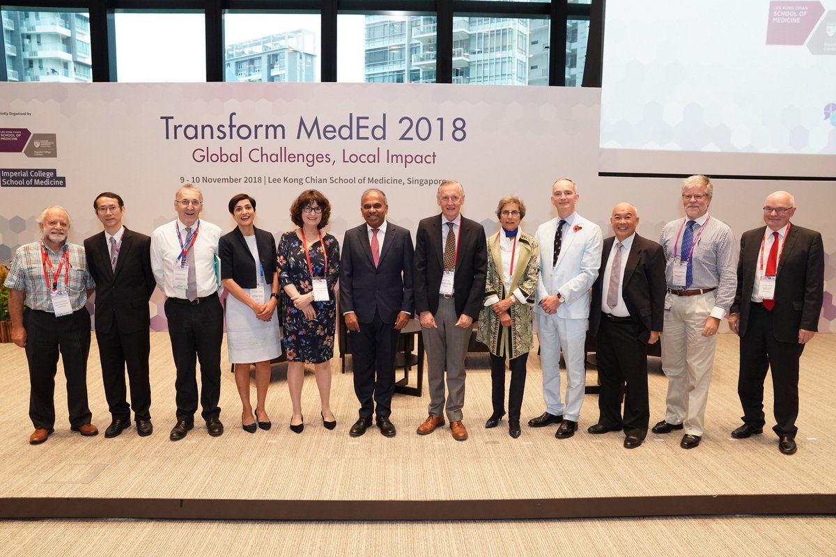 imperialcollege's tweet photo. Medical knowledge will double every 73 days by 2020 - that's why we held the first #TransformMedEd18 in Singapore. Find out what else we discovered https://t.co/RhJ32wjIO0 https://t.co/yjRcT0DmOL