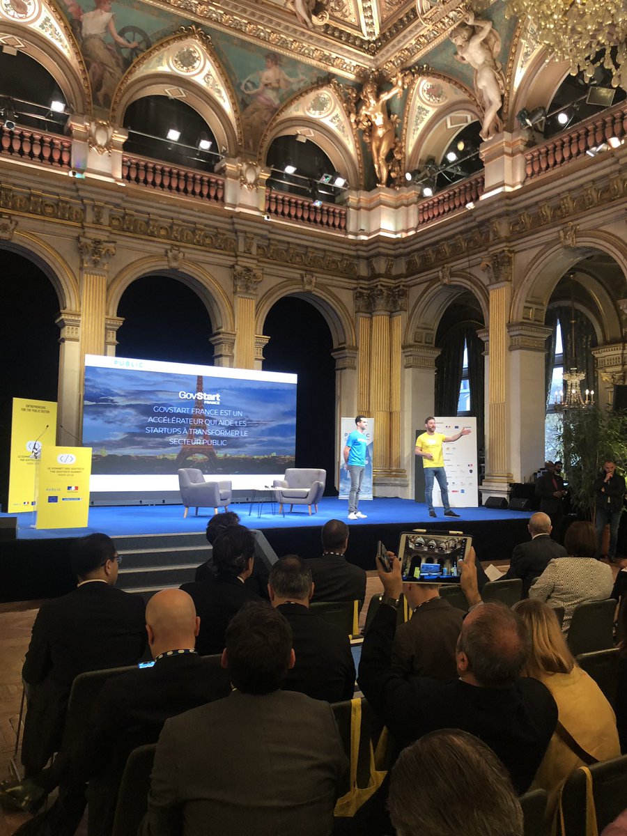 GovStart France, un accélérateur pour les Startups qui visent à transformer le secteur public @SommetGovTech #GovTechSummit