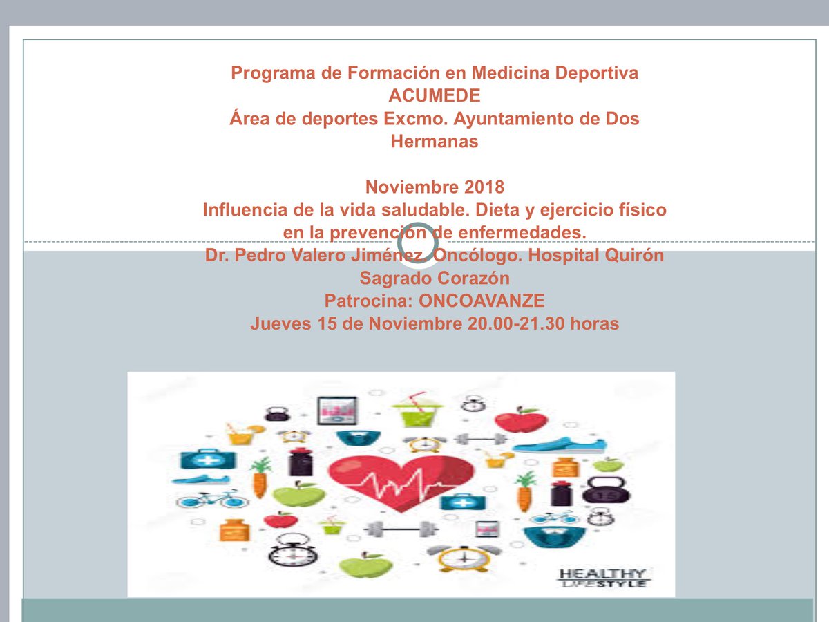 Os esperamos, inscripciones gratuitas en acumede@acumede.es o en el propio curso