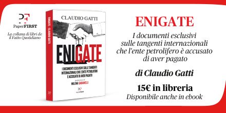 gbarbacetto's tweet photo. Un romanzo nero come il petrolio #ENIGATE di @claudiogatti
Potere, politica, intrighi, tangenti. Prefazione di @M_gabanelli In libreria @fattoquotidiano @PaperFirst https://t.co/ogMjSjXRkS