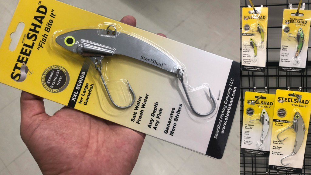 lurenewstv's tweet photo. 【スチールシャッド】2ozという巨大サイズもあるSteelShadFishingCompanyのメタルバイブが日本上陸予定
#スチールシャッド #steelshad #SteelShadFishingCompany #ルアーニュース https://t.co/7nJAxOkm0a https://t.co/Y9LgmcWOwy