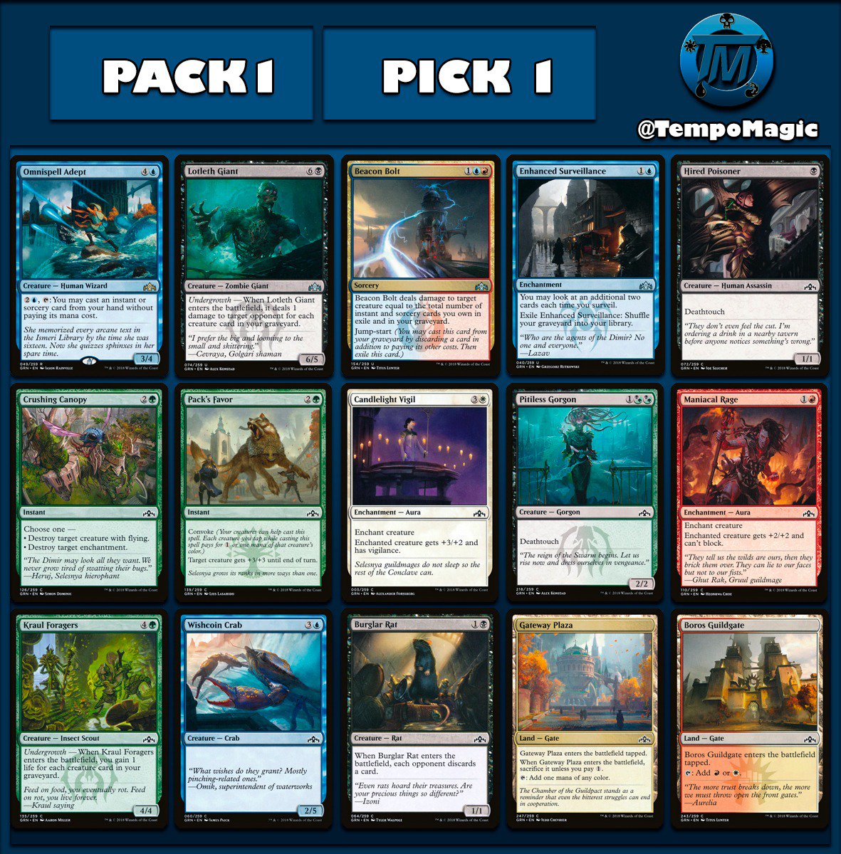 TempoMagic's tweet image. Ya está aquí el segundo #Pack1Pick1 ¿Con qué os quedáis?
#MTGArena
