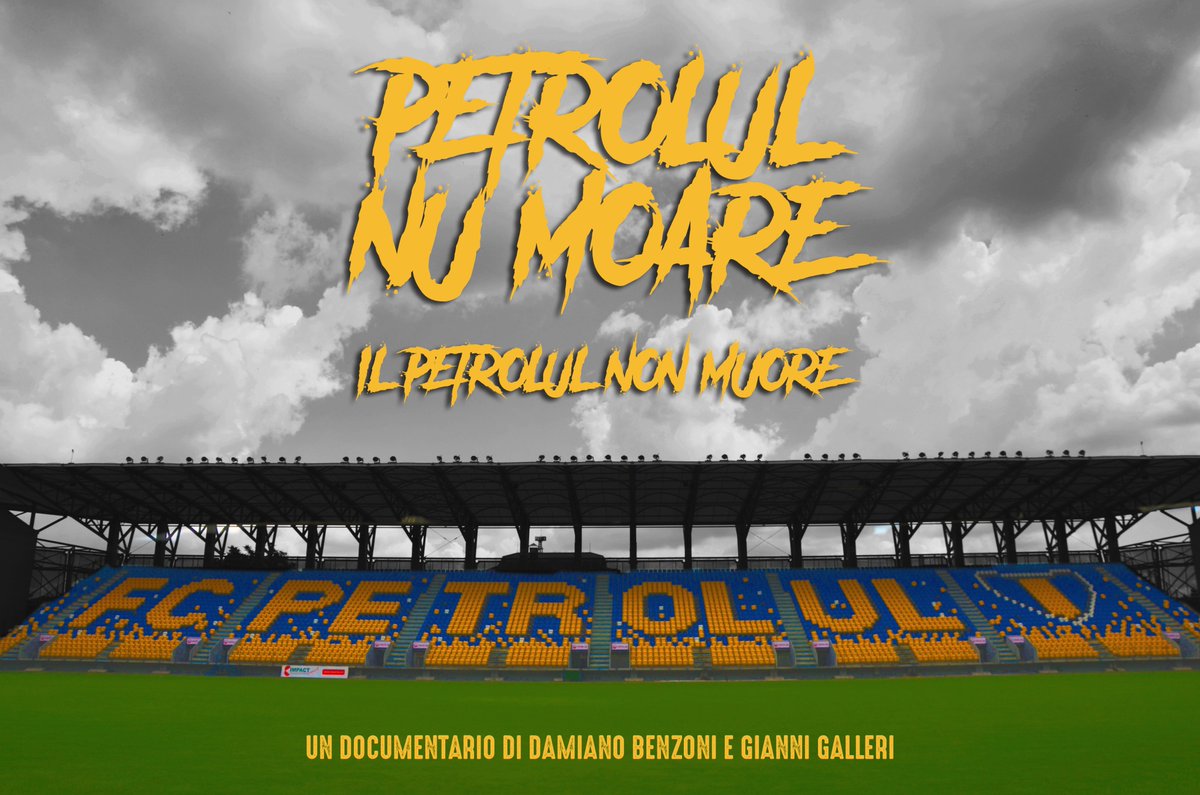 Damiano Benzoni (@dinamobabel) on Twitter photo 🎥💛💙🇹🇩🐺
Sono orgoglioso di presentare la locandina di #PetrolulNuMoare, il documentario che ho realizzato insieme a Gianni Galleri di #CurvaEst sulla rinascita del <a href="/PetrolulFC/">FC Petrolul Ploiești</a>.
Un documentar despre renașterea Petrolului #Ploiești.
Presentazione 25.XI.18 | Polski Kot | Torino 🎥💛💙🇹🇩🐺
Sono orgoglioso di presentare la locandina di #PetrolulNuMoare, il documentario che ho realizzato insieme a Gianni Galleri di #CurvaEst sulla rinascita del <a href="/PetrolulFC/">FC Petrolul Ploiești</a>.
Un documentar despre renașterea Petrolului #Ploiești.
Presentazione 25.XI.18 | Polski Kot | Torino
