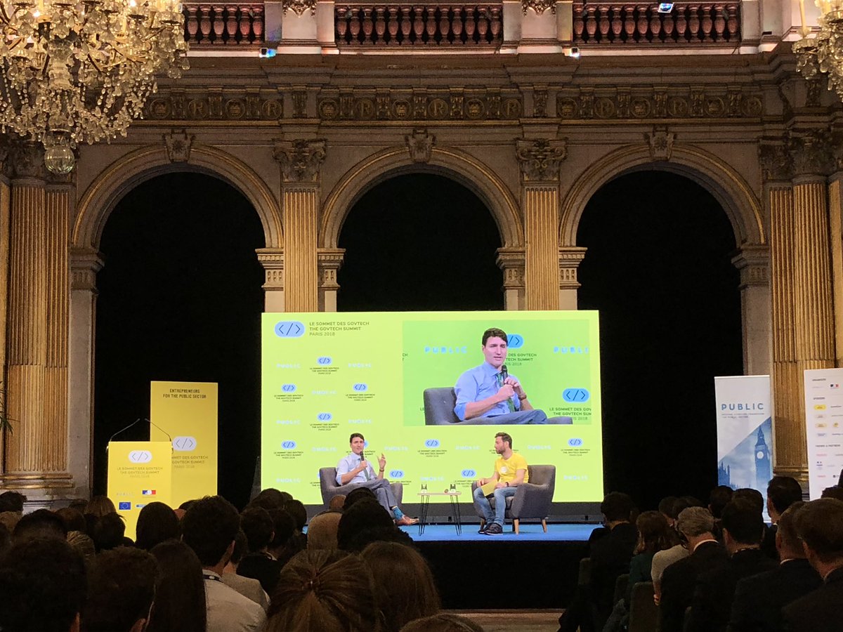 DigitalRomania's tweet photo. .@JustinTrudeau @SommetGovTech on #socialmedia &amp; #new #tech - We have to learn how to use it for enhancing our #democracy instead of undermining it, we need to #empower our #citizens and stay authentic in the same time, even though it’s hard to do so.
#GovTech #eGov #digitalcit https://t.co/uvdQ0YN4Ej