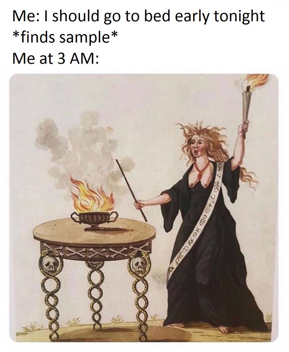 rtOfSampling's tweet image. Every damn time #beatmakerlife
