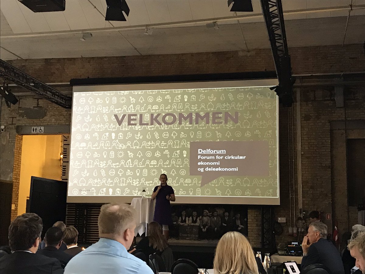 90 decision makers including vice mayor <a href="/CamFabricius/">Camilla Fabricius</a> assembled today in Aarhus moving circular economy in front. #dkpol #dkgreen #GoGreenWithAarhUs