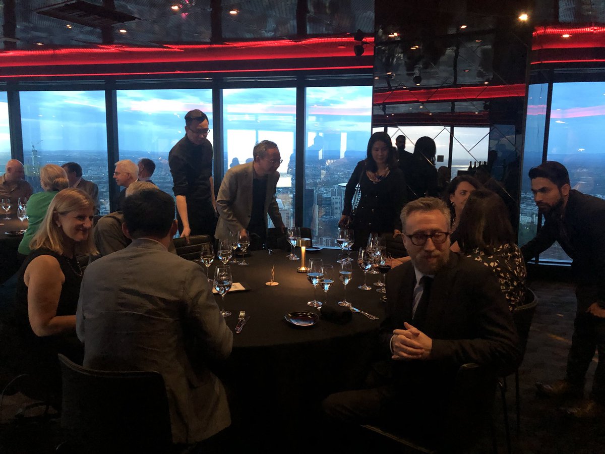 Assoc_of_MBAs's tweet photo. Andrew Main Wilson, AMBA CEO, welcomes the delegates to the @WSJ dinner at @89_eureka #AMBA18 #APAC18 https://t.co/u76wl8mOdN