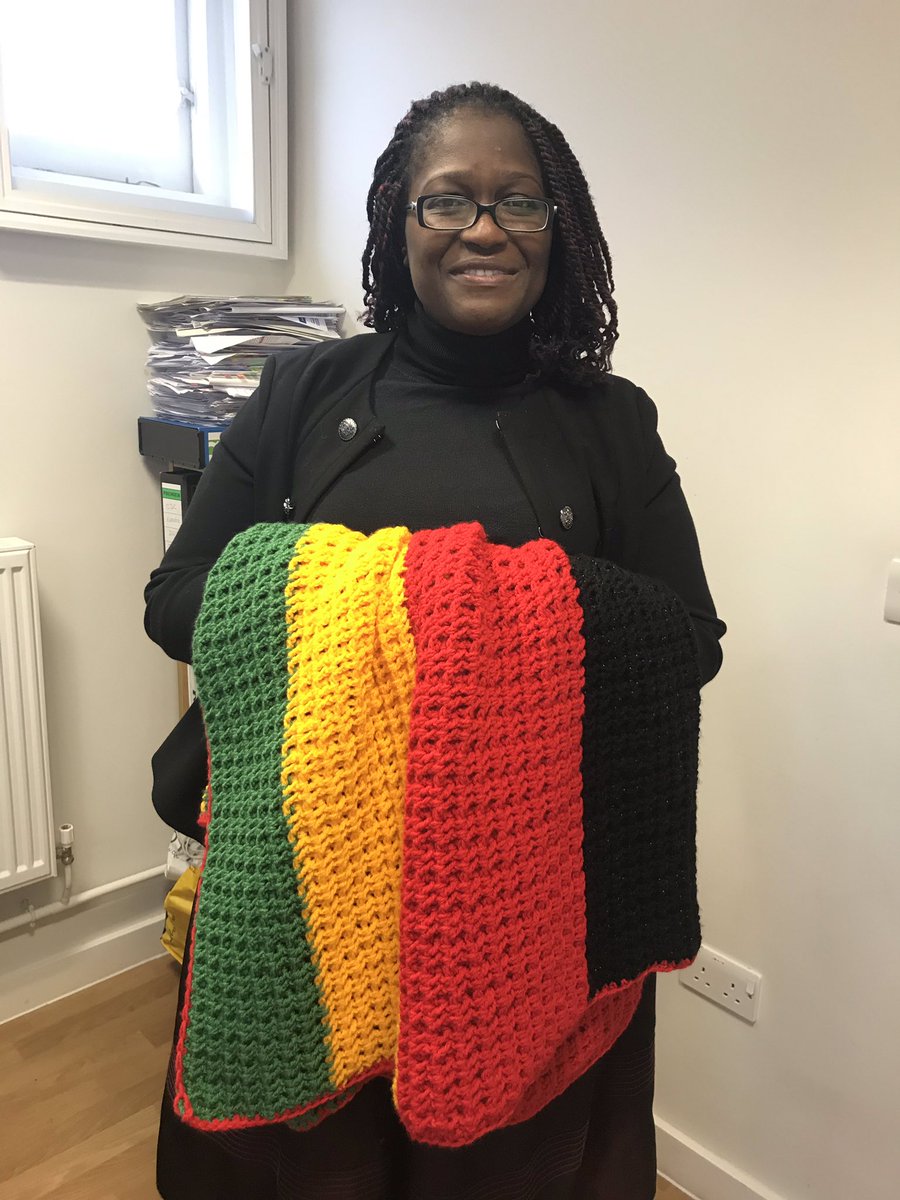 orchardtb121's tweet photo. So... coupled with my resignation letter this morning was a hand made gift for EDoN Mumvuri. So glad she loved it. #zimbabweflag #KMPTproud #oxleas @MaryMumvuri https://t.co/TTdDJAir0j