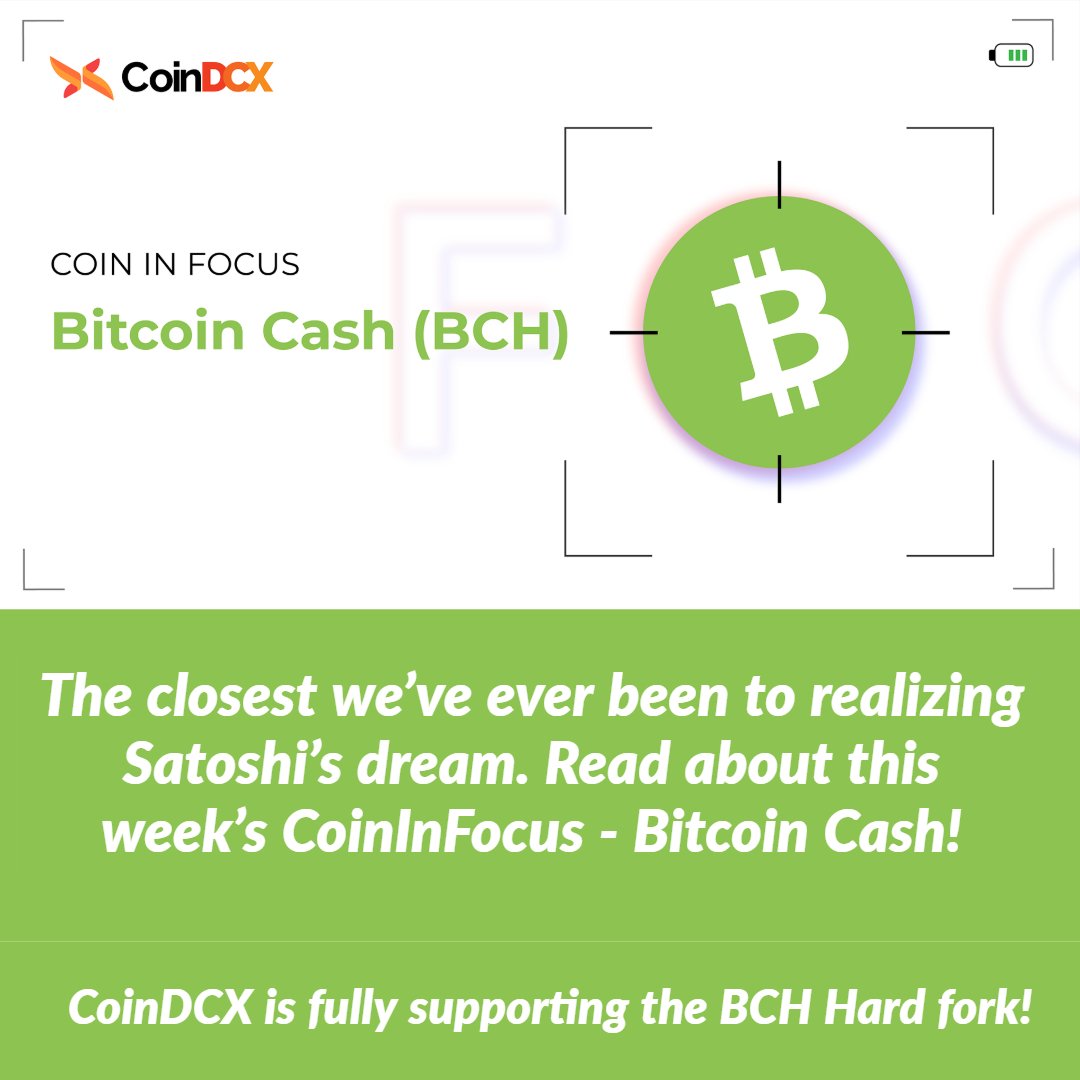 CoinDCX's tweet photo. Check out this week's blog to know more about the Bitcoin Cash!⠀
⠀
https://t.co/nZCWtofGcA⠀
⠀
#coindcx #cryptofun #tradeitall #bitcoin #cryptocurrency #cryptotrading #cryptofun #cryptoinvestor #cryptonews #indiacrypto #blockchain #blockchaintechnology #earnmoney #investing https://t.co/mTxSAQPfiq