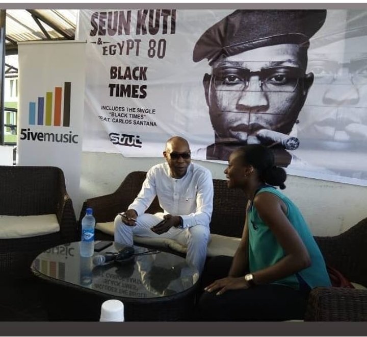 miss_bawss's tweet photo. I put together a listening for the #BlackTimesAlbum in April and just knowing that it's being considered for the Grammy awards gives me so much joy. It's such an amazing body of work and I pray he gets it. Well deserved. #strugglesound #blacktimes #seunkuti #GRAMMYs https://t.co/VUQIh2IJql