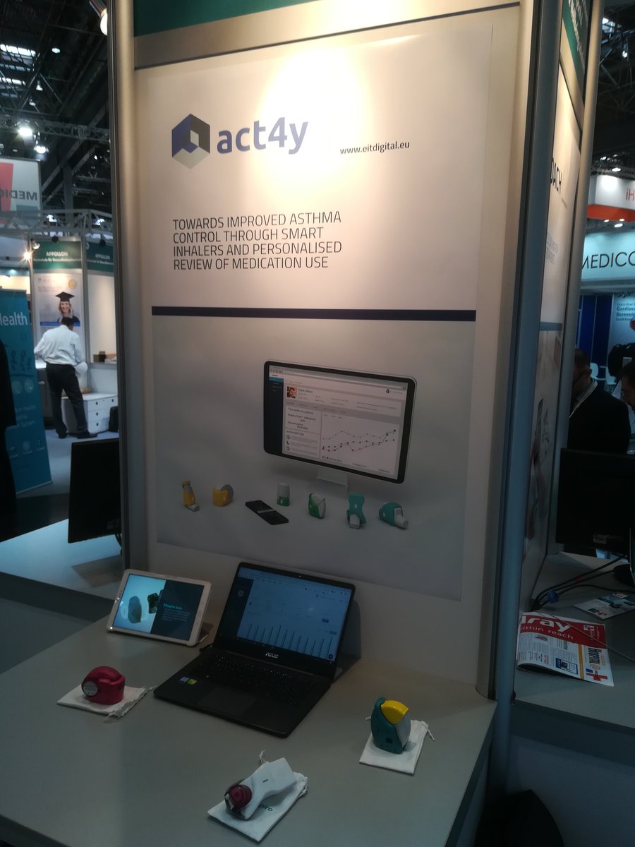 Amiko in Düsseldorf for <a href="/MEDICATradeFair/">MEDICA</a> ! You can find us with the @EIT_Digital at our booth, Hall 15 - E60.