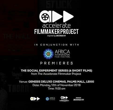 harchychy's tweet photo. @wrongcon premieres and I'm in @AFRIFF writing program.
I'm grateful, I'm excited!
Cc: @Charlesobiemere πππ
Let's get it!!!
#darkcomedy #shortfilm #indiefilmmakers #filmpremiere #acceleratefilmmakersproject2018 #AFRIFF2018 https://t.co/LCZYJQH3qH