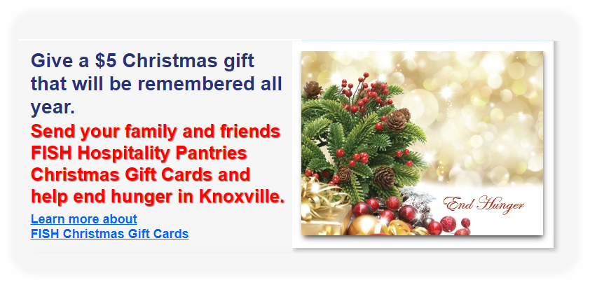 Give FISH Hospitality Pantry Christmas Gift Cards to family and friends. Click here to make your selections and donate online:
bit.ly/fish-christmas…