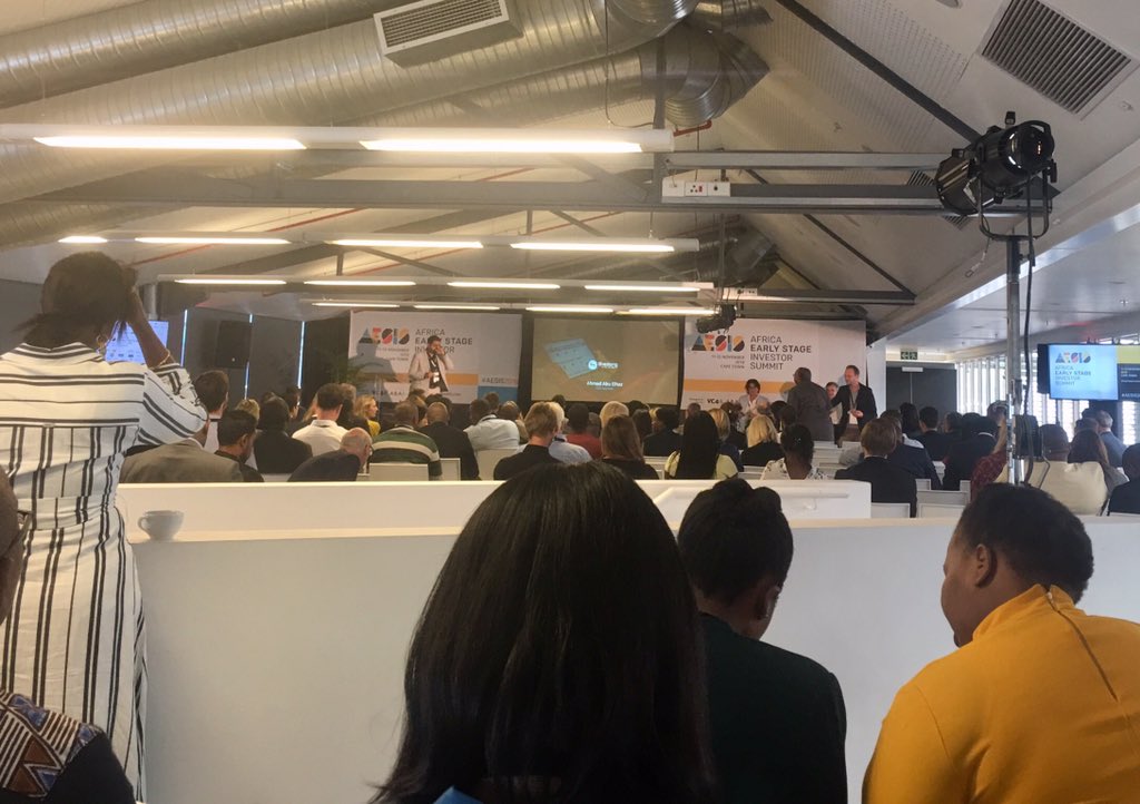 Close to 5pm, the event started at 9am and still a full house and a very engaged audience at #AESIS2018 - well done @VC4Africa &amp; <a href="/ABANAngels/">ABAN Angels</a> for putting together this quality event on early stage investment in #Africa.