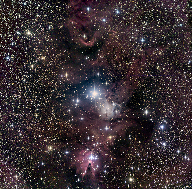 BlakePlanet's tweet image. NGC 2264 - The Cone Nebula and the Christmas Tree Cluster
Distance: 2,600 Light-Years
Constellation: Monoceros
ATEO Telescopes
Telescope: 16" f/3.7 Astrograph Newtonian Reflector (ATEO-1)
CCD: FLI Proline
Exposures: LRGB - 600 Sec. Bin 2x2
Processed in PixInsight 1.8