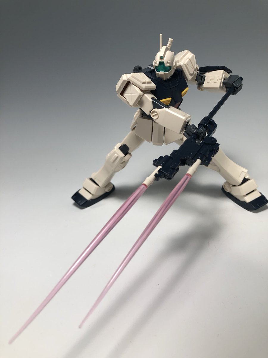 デンデロ A Twitter Hguc ジムii セミストライカー 今日の積み消化 Mg化もしたためこの機会にと組みました ツインビームスピアはやはり良い 腹部分はホイルシールがありますが今回の写真では貼っていません