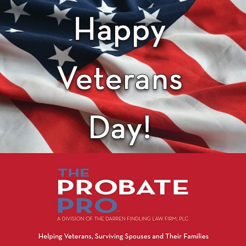TheProbatePro's tweet image. The Probate Pro thanks all of our veterans for their service! 
We offer free Veterans Administration Planning consultations to all veterans. 🇺🇲️
Learn more about VA Planning from our blog:
theprobatepro.com/prerequisites-…
..
#veteransday #veteransbenefits #veteranplanning #theprobatepro