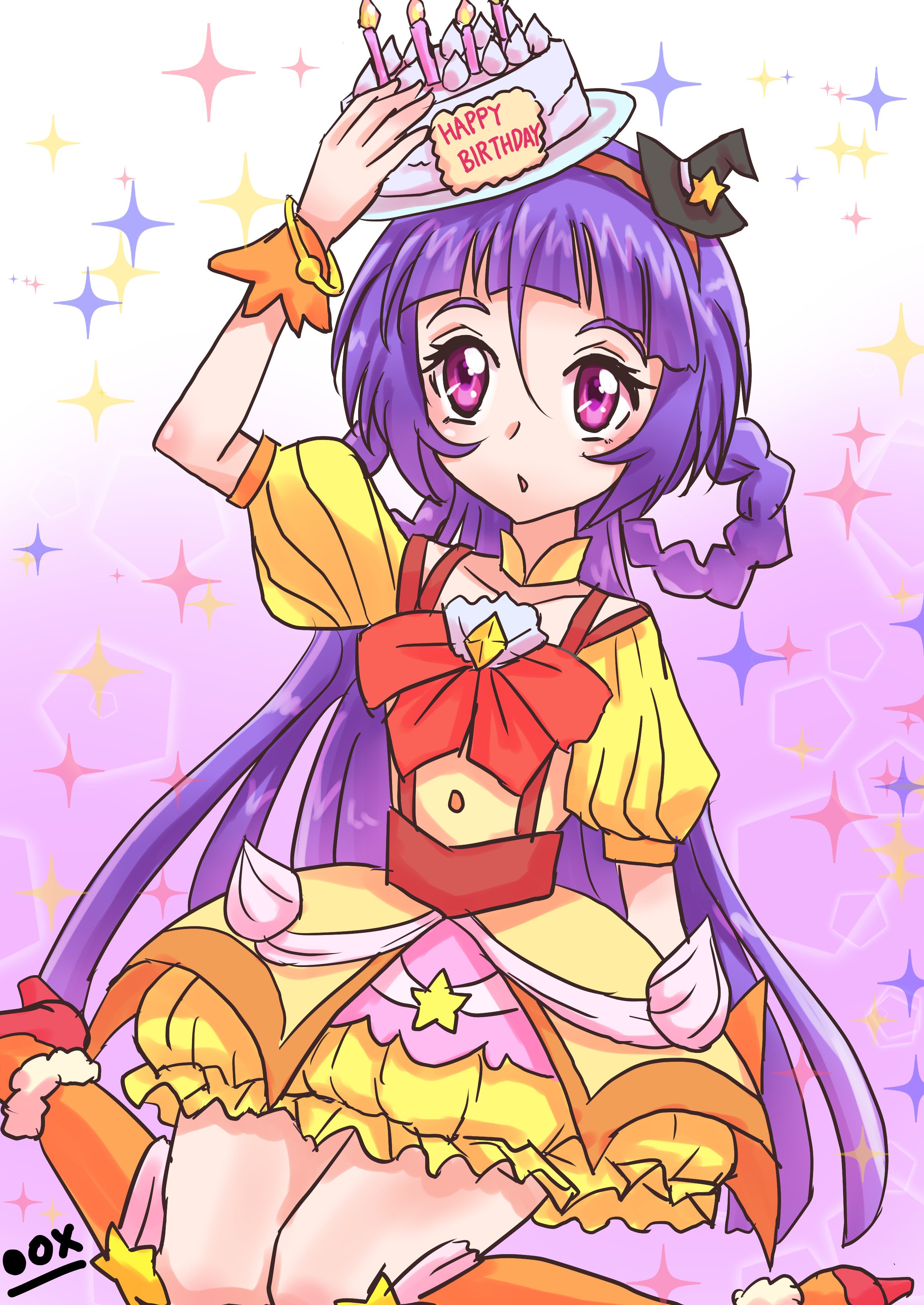 X キュアマジカルトパーズバースデースタイルｖ 遅刻参加１ ５どろ プリキュア版深夜の真剣お絵描き60分一本勝負 十六夜リコ生誕祭 T Co Fbpz6w0uyo Twitter